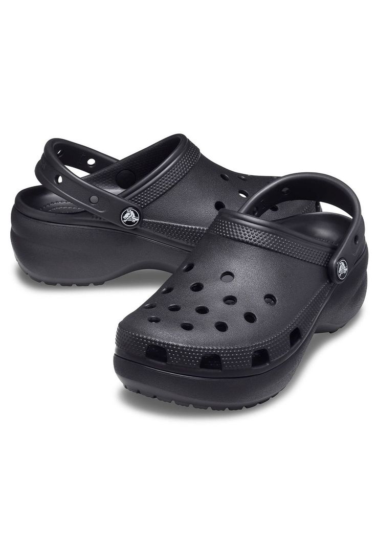Zueco Mujer Platform Clog W Negro-3