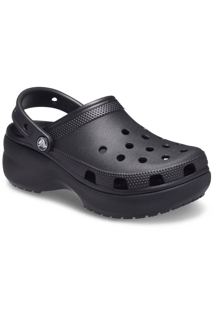 Zueco Mujer Platform Clog W Negro-6