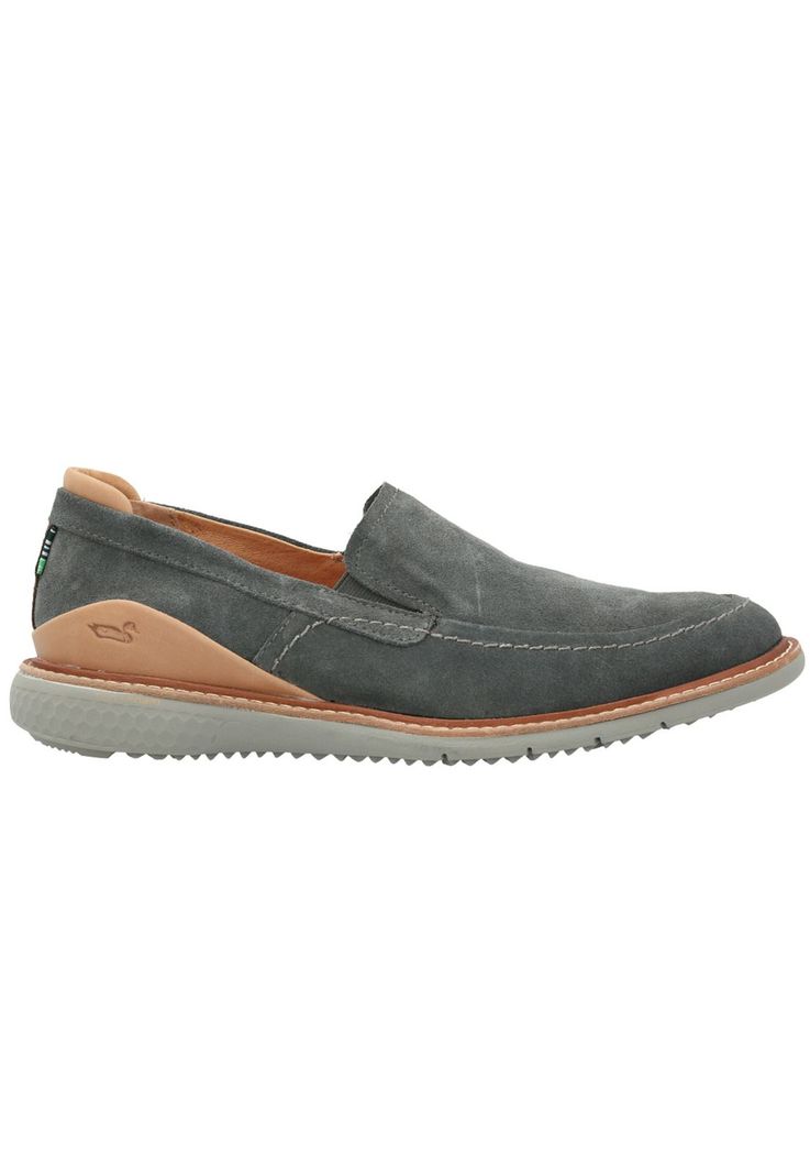 Mocasín Cuero Hombre Marke Gris -0