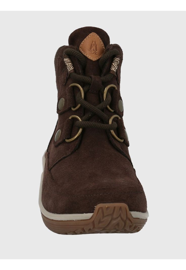 Botin Mujer Spinal Rug Lace Café Oscuro-3