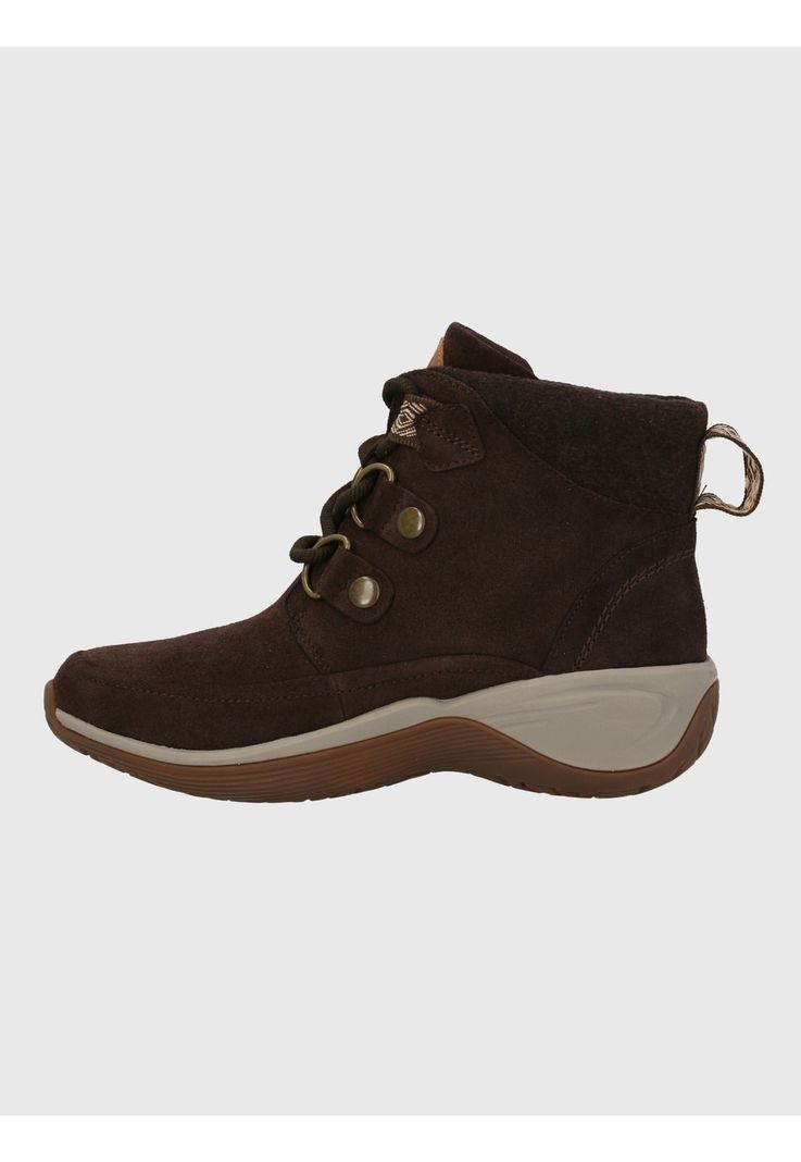 Botin Mujer Spinal Rug Lace Café Oscuro-5