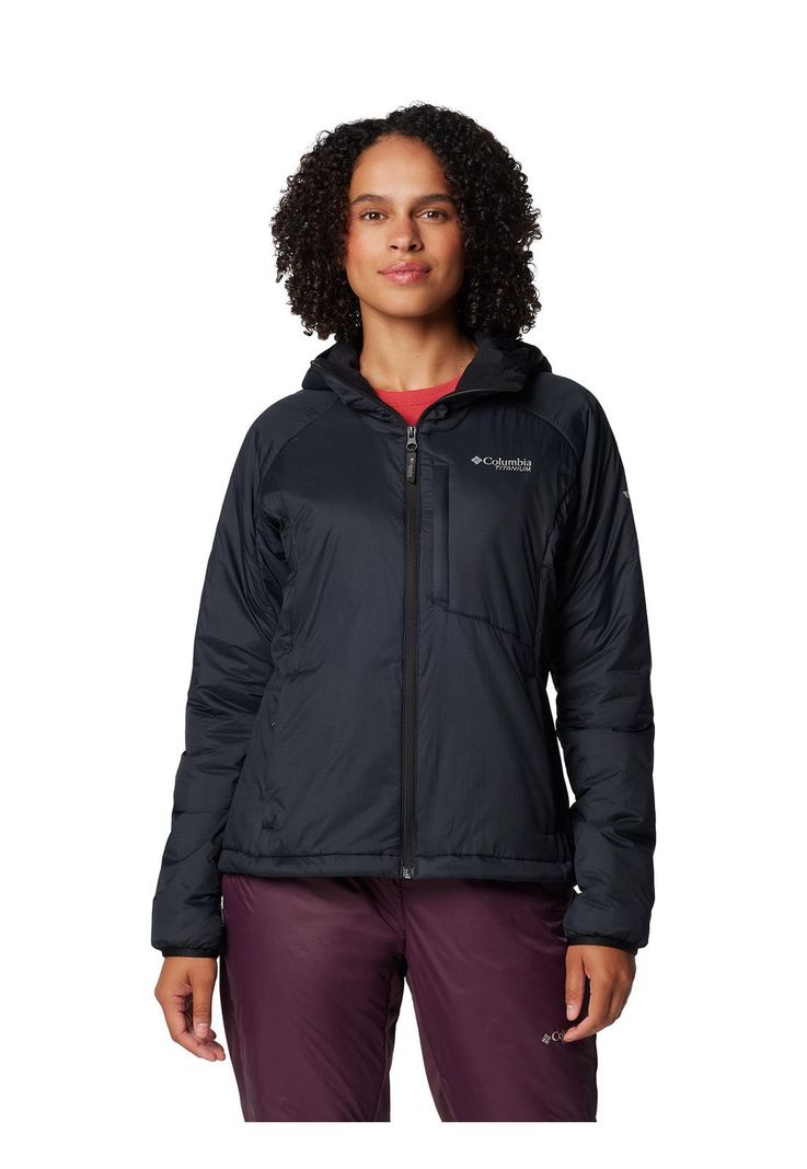 Parka Mujer Silver Leaf Negro-0