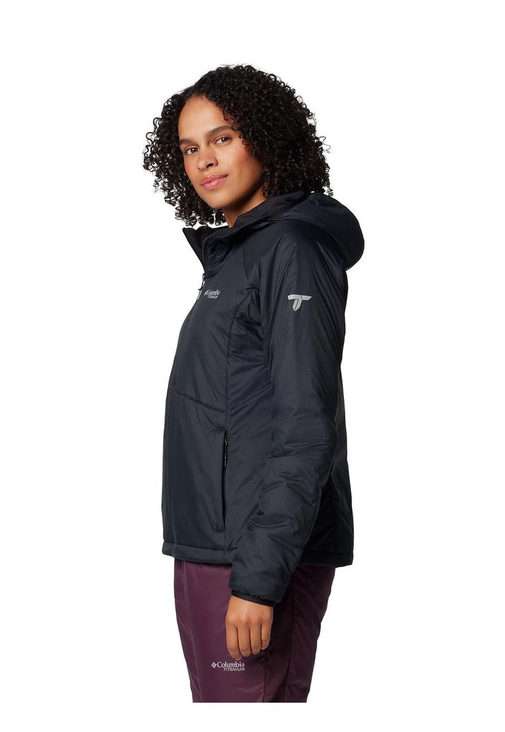 Parka Mujer Silver Leaf Negro-1