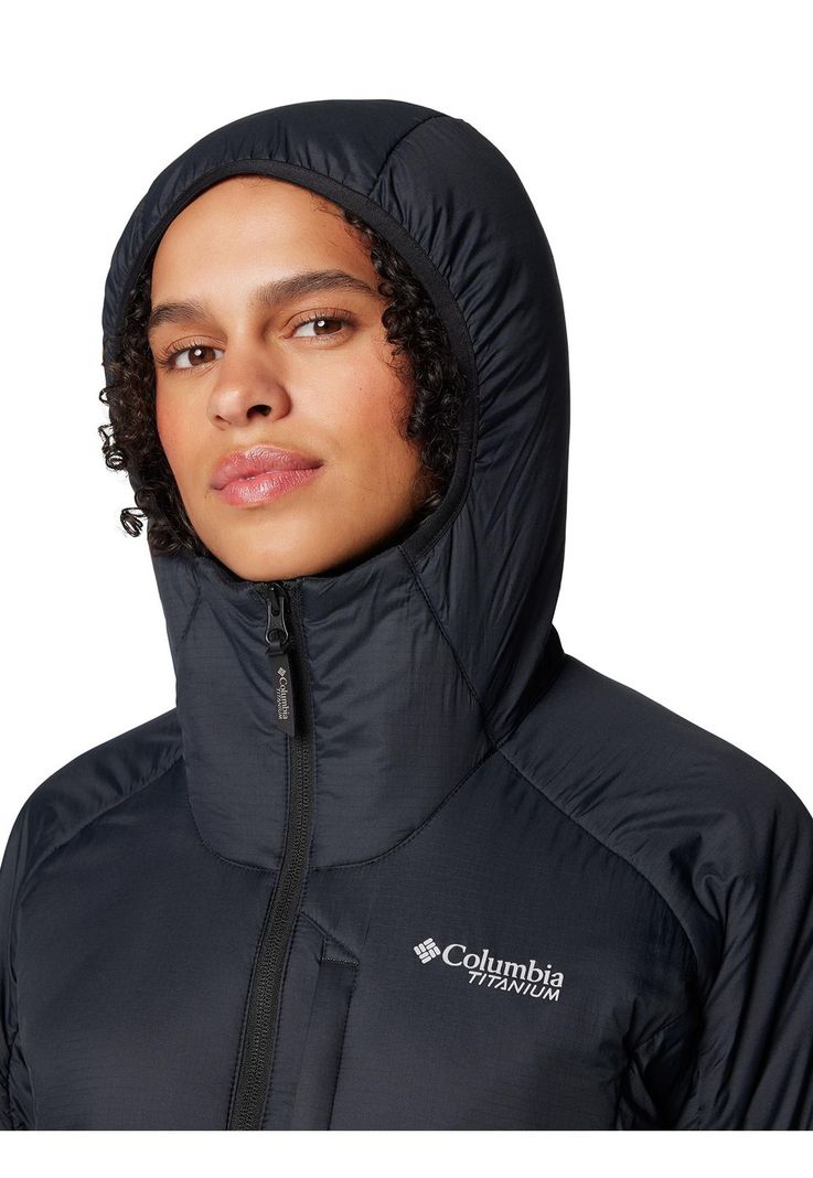 Parka Mujer Silver Leaf Negro-3