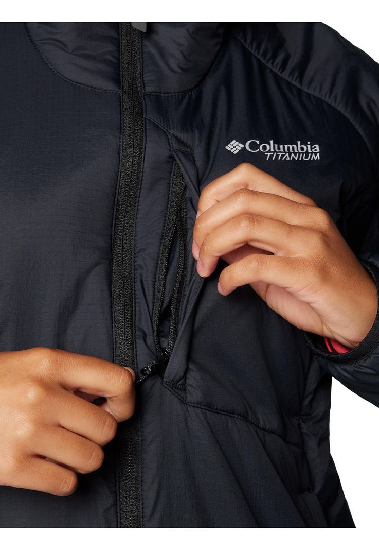 Parka Mujer Silver Leaf Negro-5