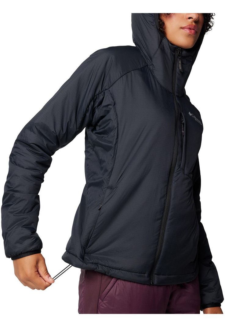 Parka Mujer Silver Leaf Negro-6