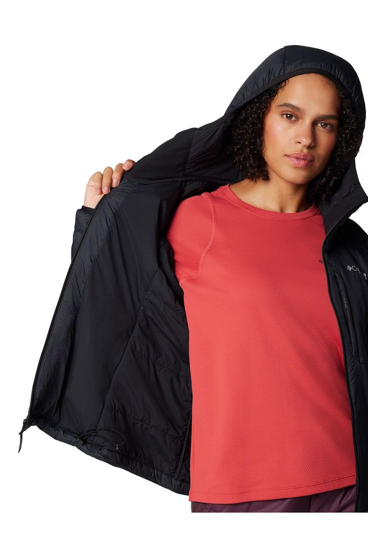 Parka Mujer Silver Leaf Negro-7