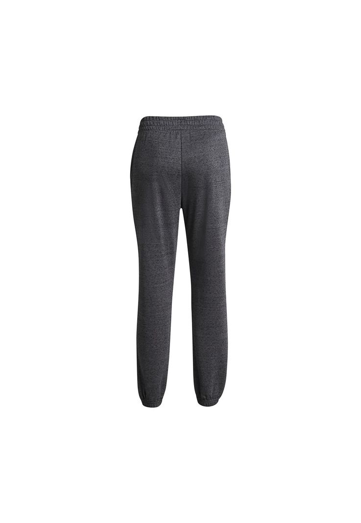 Pantalón Buzo Joggers UA Rival Mujer Gris-1