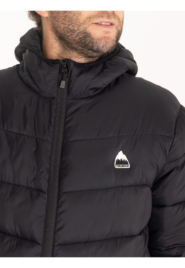 Parka Impermeable Hombre Negro-4
