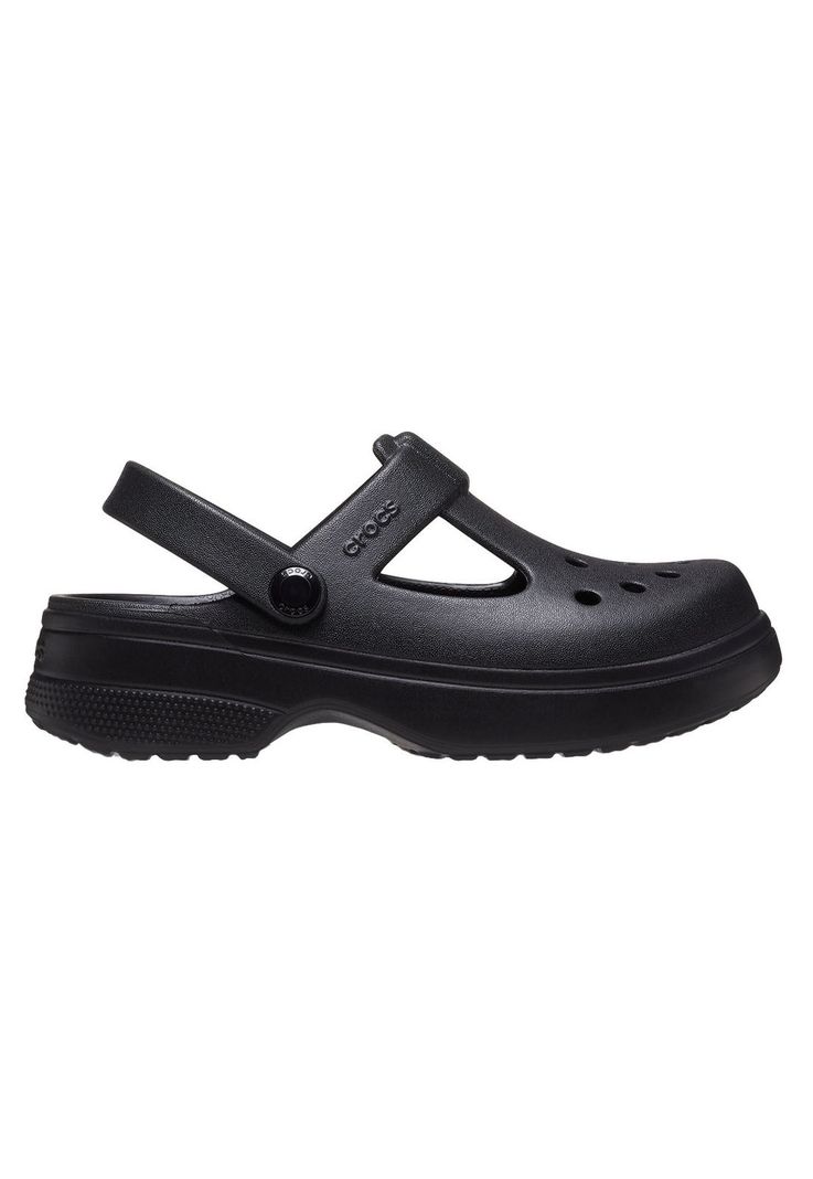 Zueco Crocs Niño Mary Jane Clog K Negro-0
