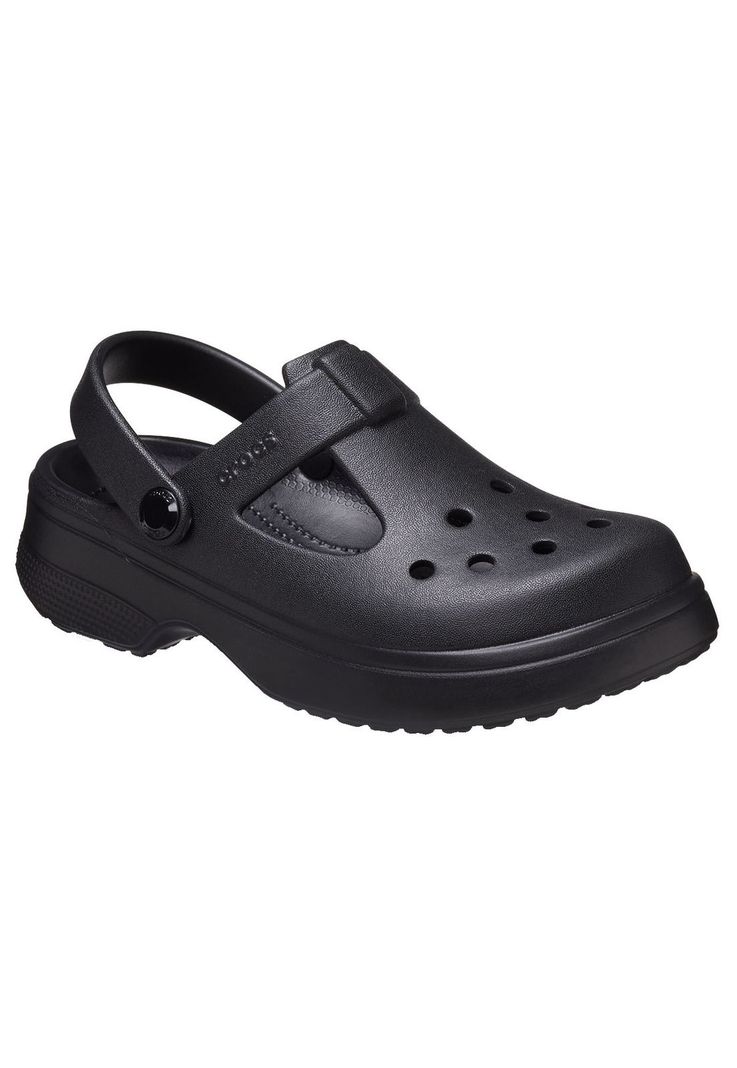 Zueco Crocs Niño Mary Jane Clog K Negro-6