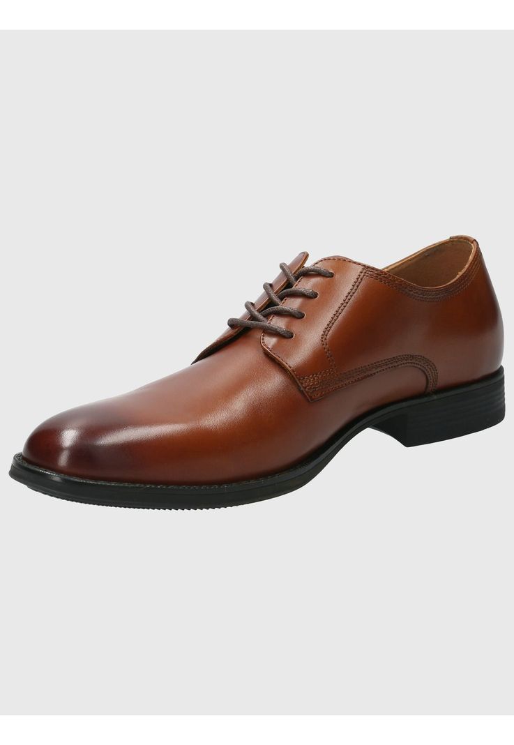 Zapato Cuero Hombre Rollo Café-4