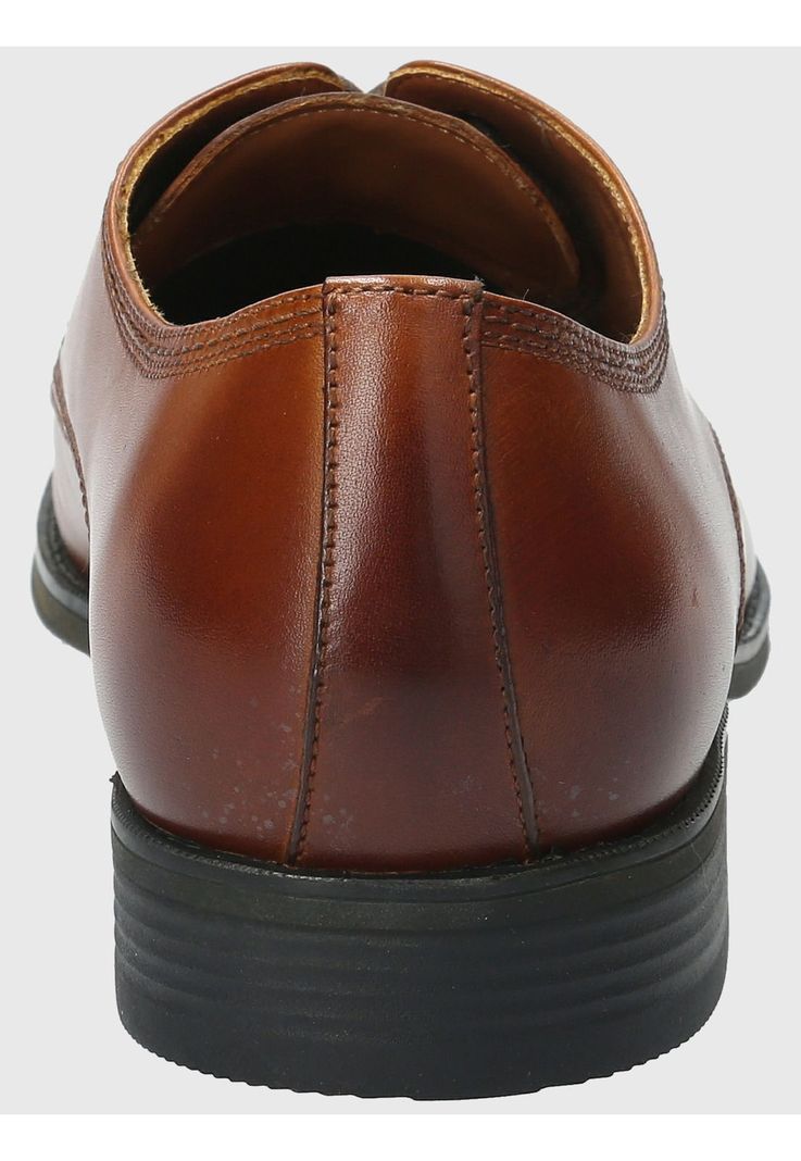 Zapato Cuero Hombre Rollo Café-6