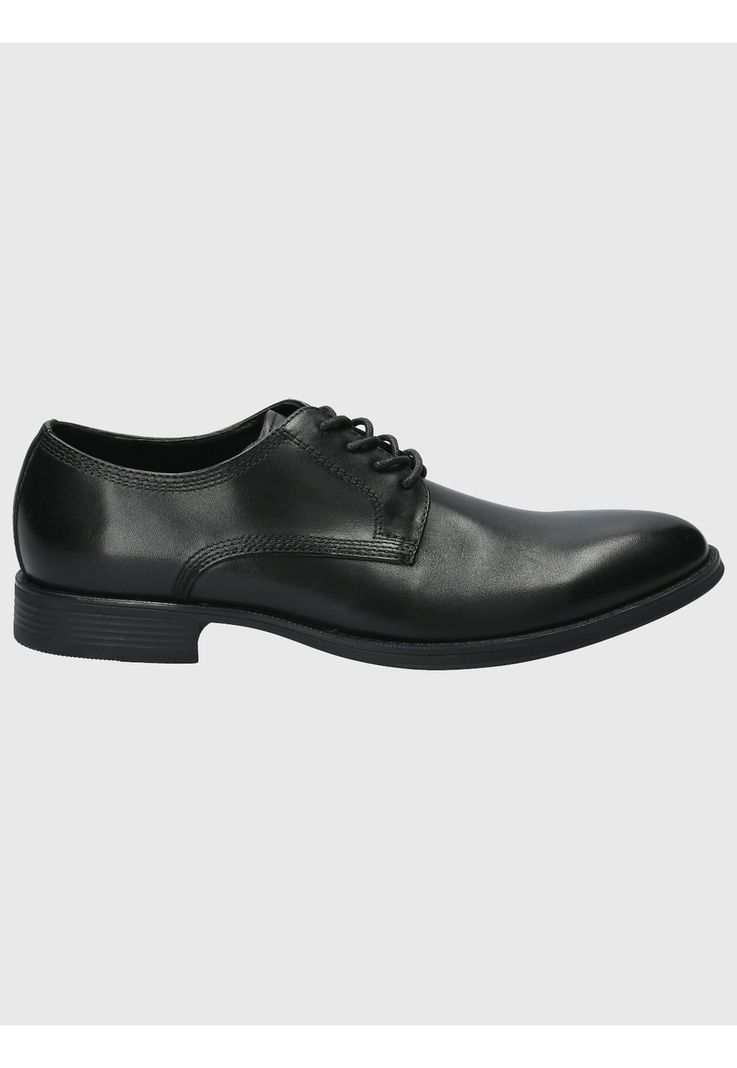 Zapato Cuero Hombre Rollo Negro-1