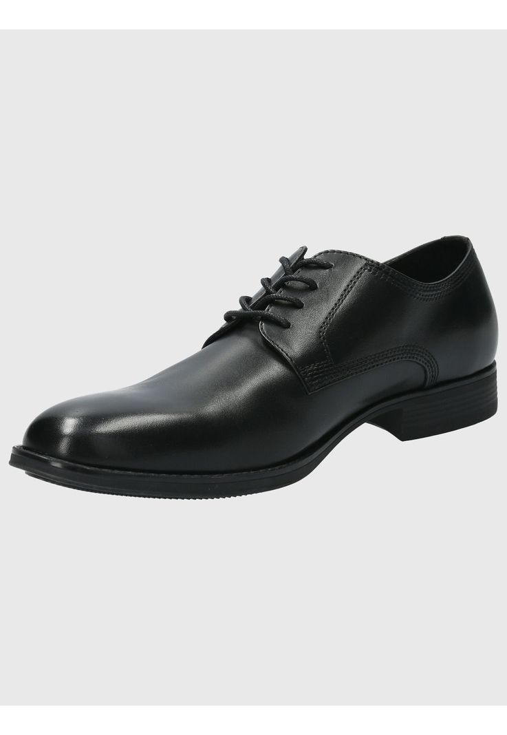 Zapato Cuero Hombre Rollo Negro-4