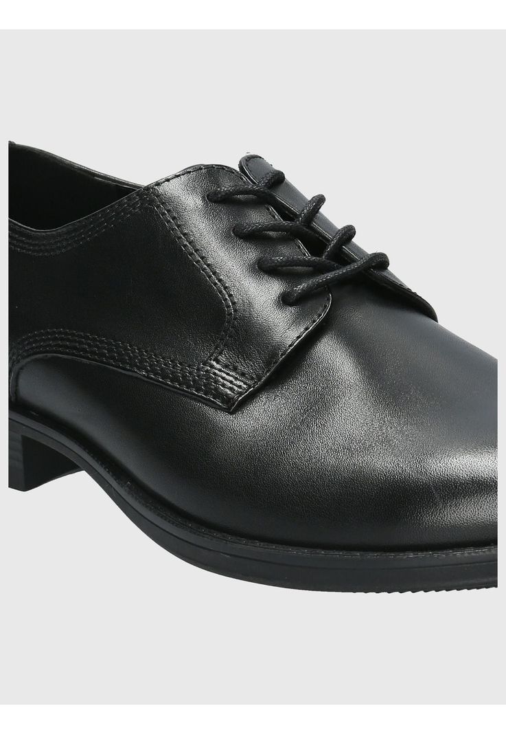 Zapato Cuero Hombre Rollo Negro-7