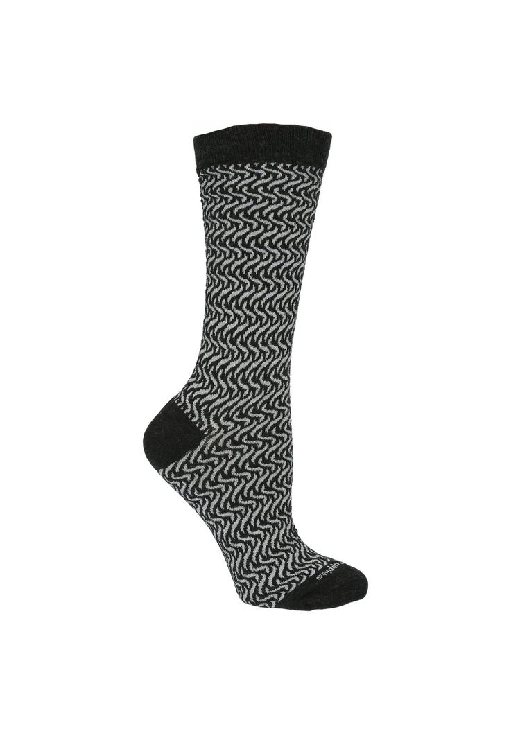 Calcetín Algodón Mujer Sparkle Grafito