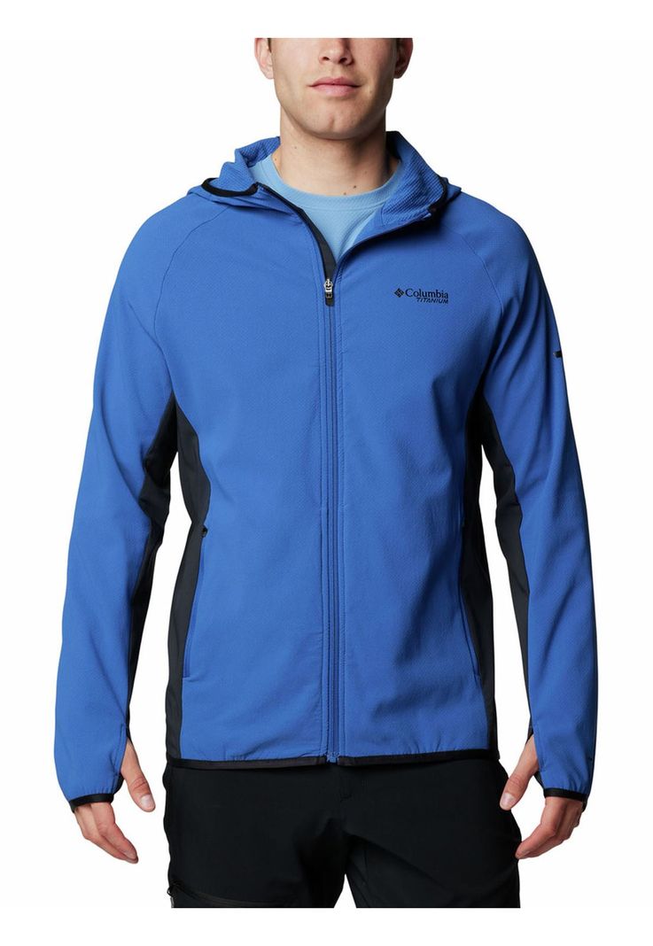 Polar Hombre Spectre Ridge Full Zip Tech Azul-0
