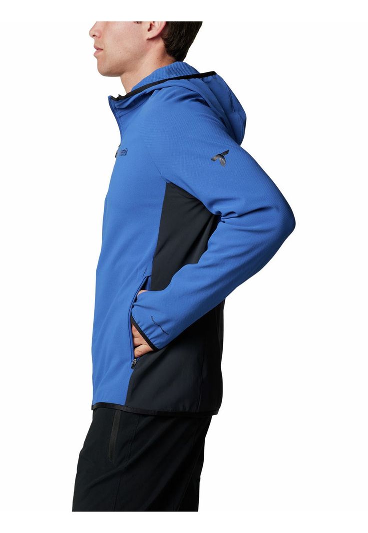 Polar Hombre Spectre Ridge Full Zip Tech Azul-1