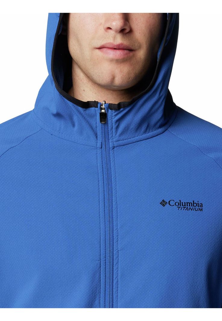 Polar Hombre Spectre Ridge Full Zip Tech Azul-3