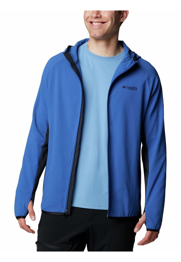 Polar Hombre Spectre Ridge Full Zip Tech Azul-7