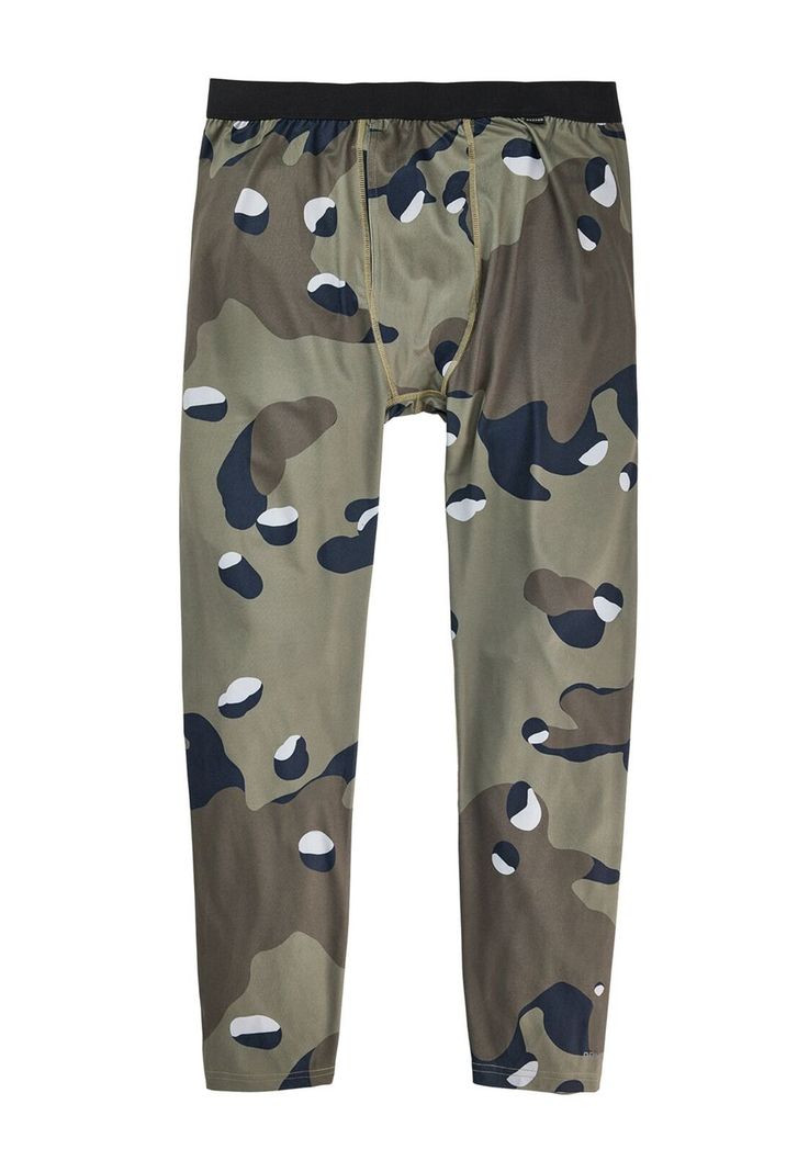 Calza Primera Capa Hombre Midweight Verde-0