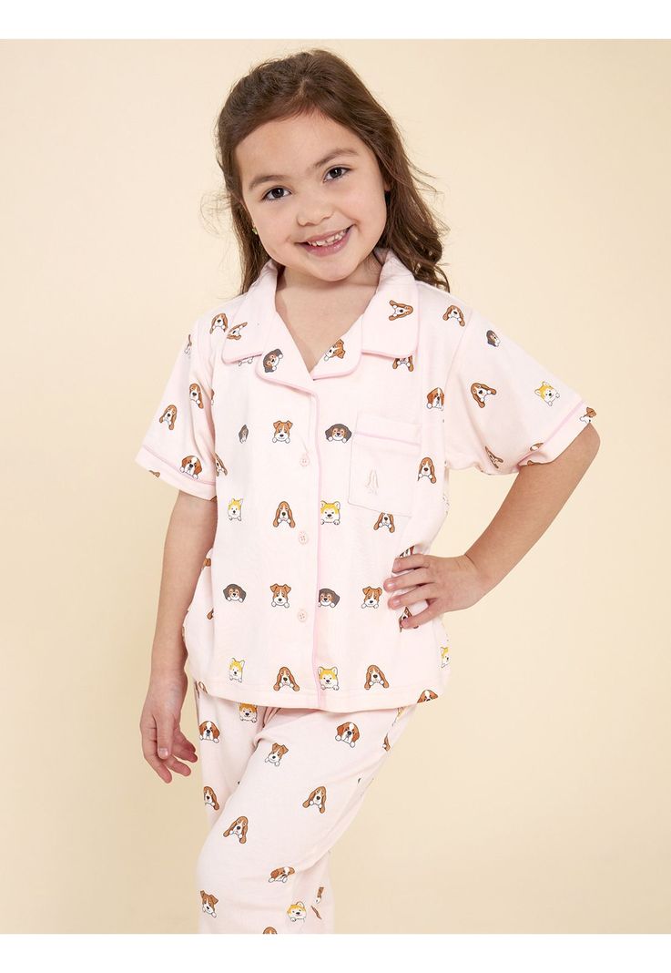 Pijama Niña Rosado Dreams-3