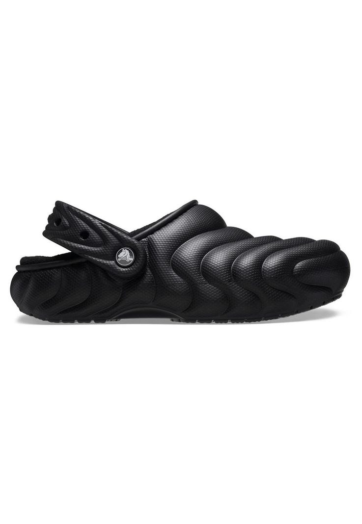 Zueco Crocs Hombre Lined Overpuff Negro-0