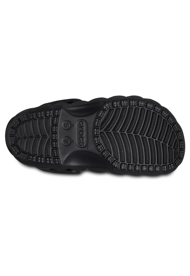Zueco Crocs Hombre Lined Overpuff Negro-5