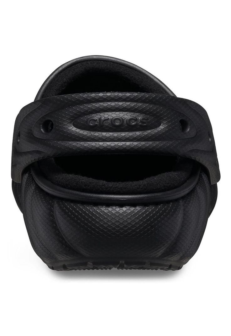 Zueco Crocs Hombre Lined Overpuff Negro-7