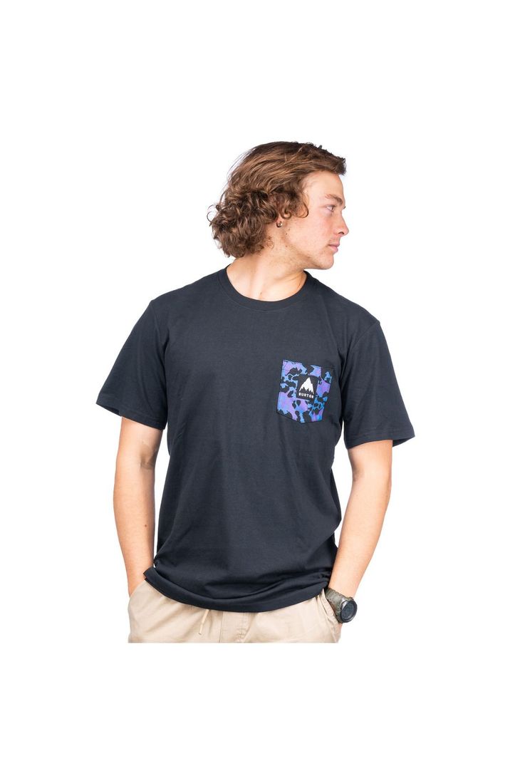 Polera M/C Hombre Deep Negro