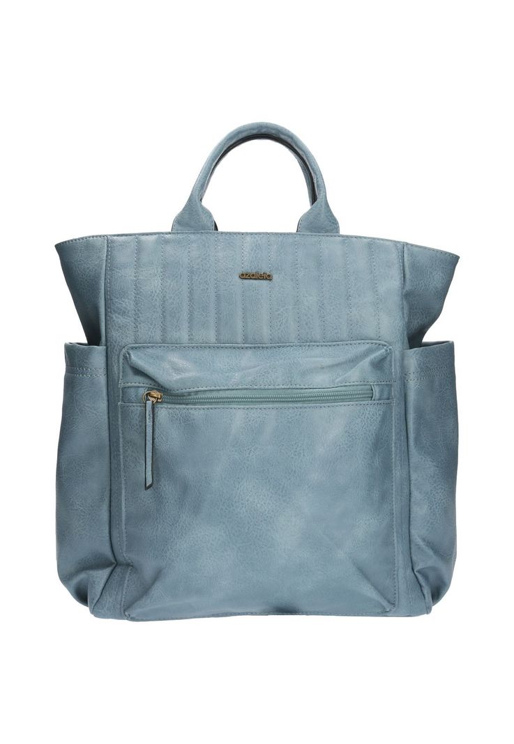 Mochila Casual Aria Back Azul Mujer-0