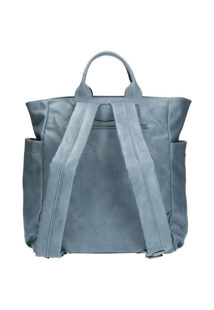 Mochila Casual Aria Back Azul Mujer-2