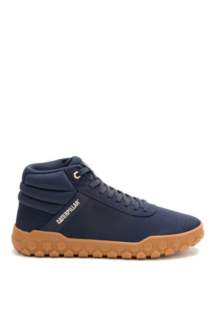 Zapatilla Con Caña Hombre Hex Plus Mid Canvas Azul-1