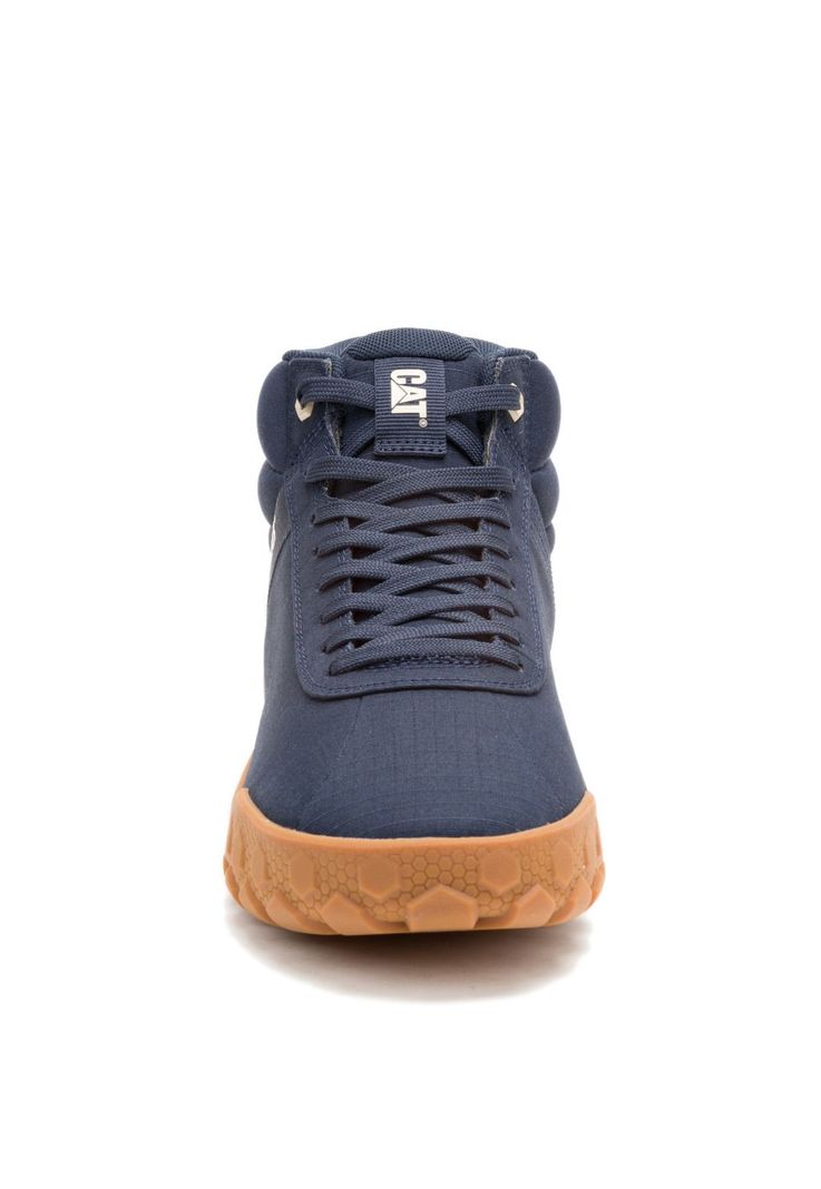 Zapatilla Con Caña Hombre Hex Plus Mid Canvas Azul-4