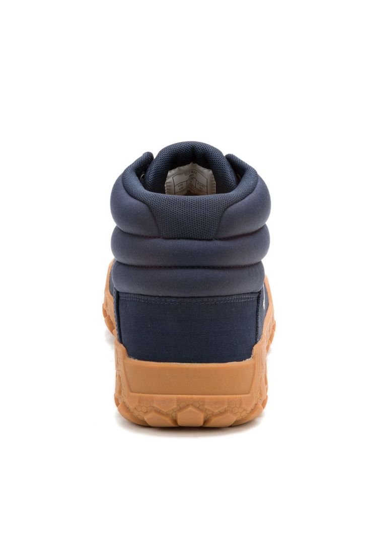 Zapatilla Con Caña Hombre Hex Plus Mid Canvas Azul-5