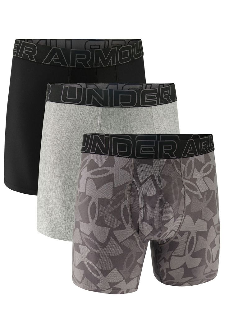 Pack 3 Boxers Performance Tech hombre Gris-0