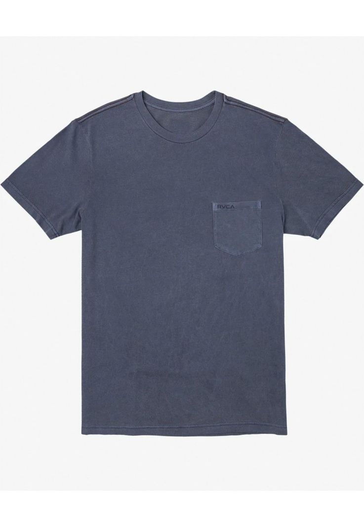 Polera Manga Corta Hombre PTC2 Pigment Azul-0