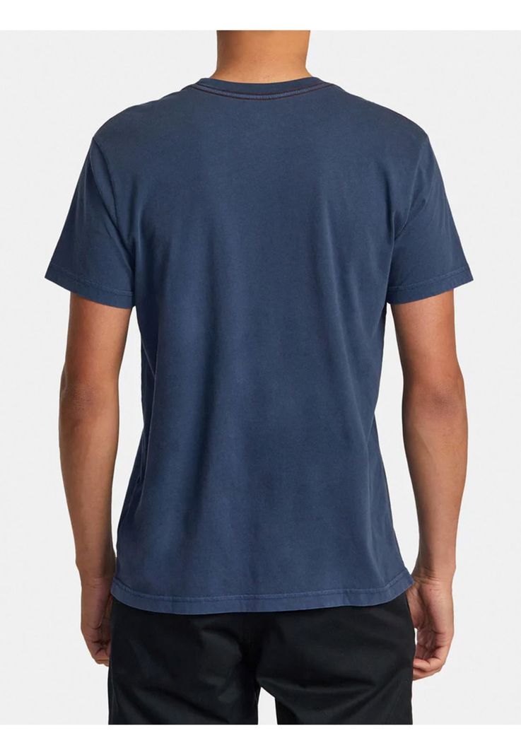 Polera Manga Corta Hombre PTC2 Pigment Azul-2