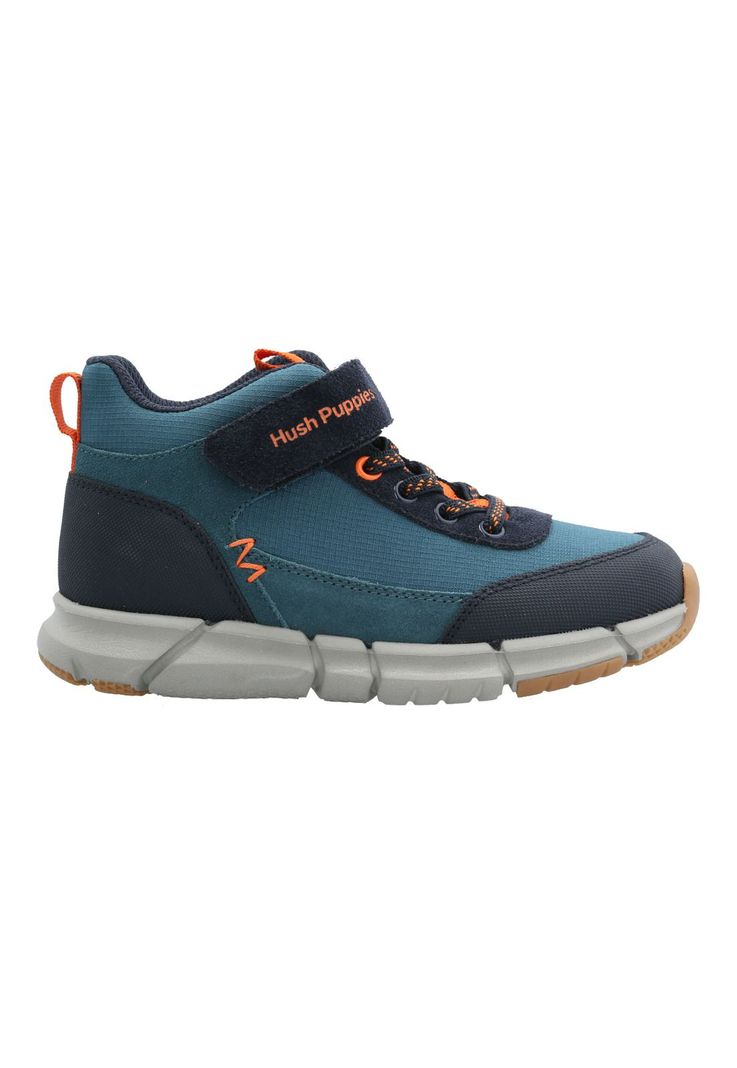 Botin Cuero Dudley Niño Azul-0