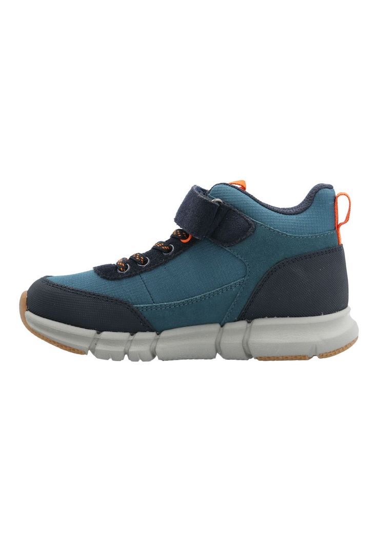Botin Cuero Dudley Niño Azul-5