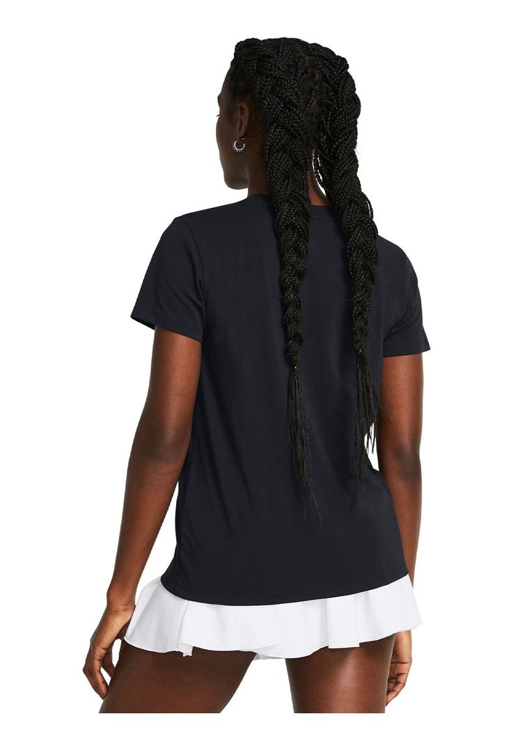Polera UA Off Campus Core mujer Negro-4