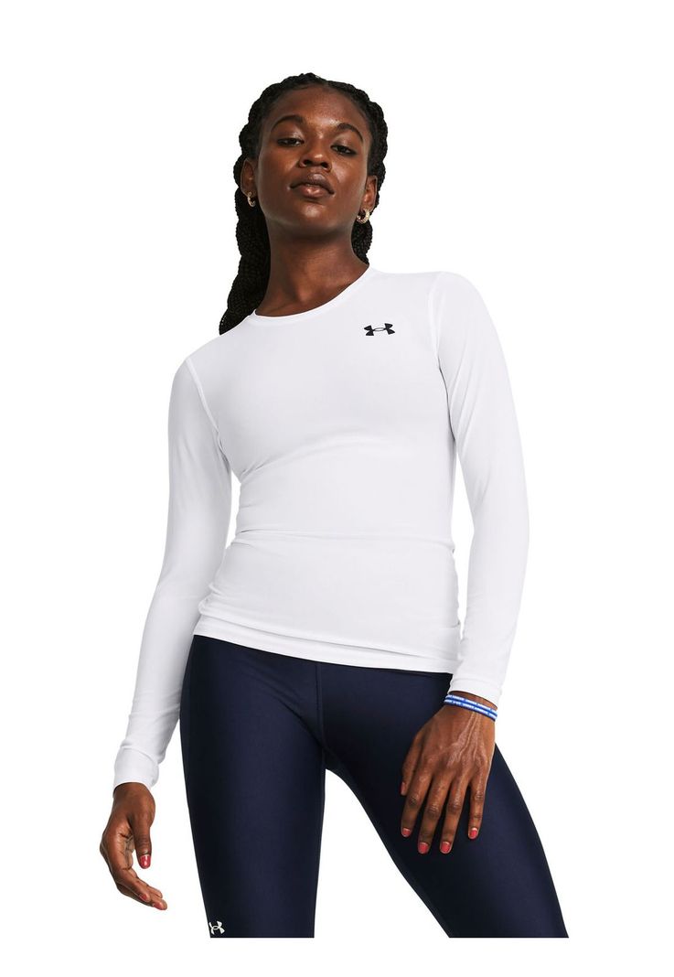 Primera capa HeatGear® OG mujer Blanco-3