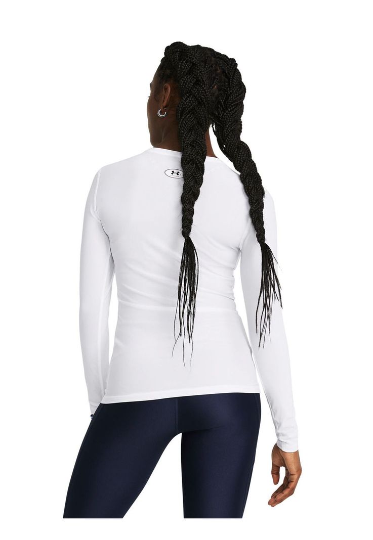 Primera capa HeatGear® OG mujer Blanco-4