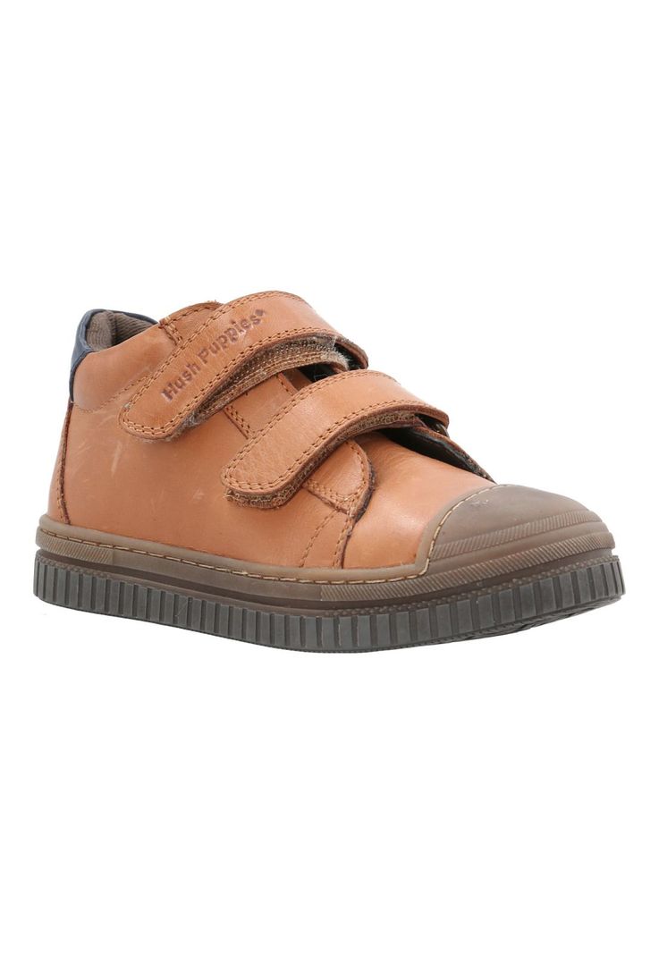 Zapatilla Cuero Waco Vl Niño Café-0