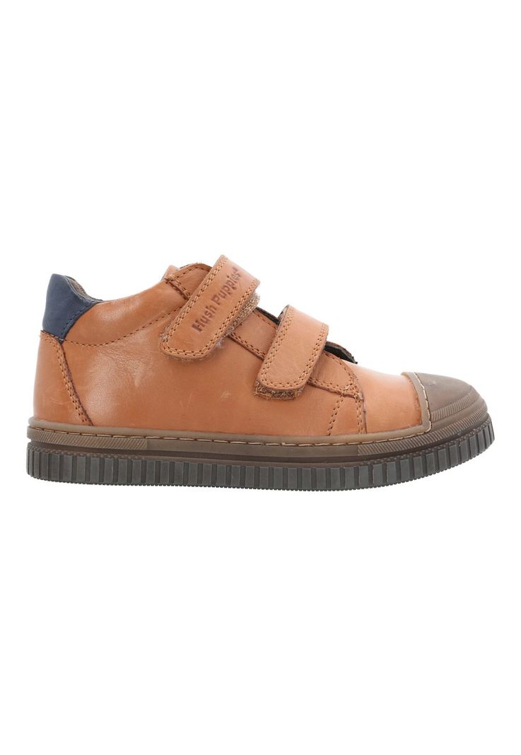 Zapatilla Cuero Waco Vl Niño Café-3