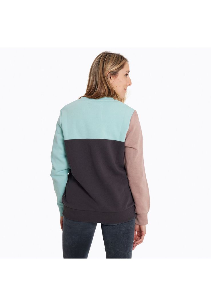Polerón Mujer Smith Sweatshirt Celeste-1