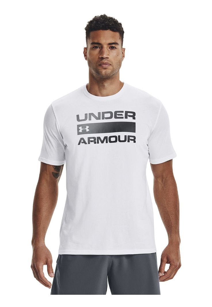 Polera manga crta TeamWrdmrk hombre Blanco-3