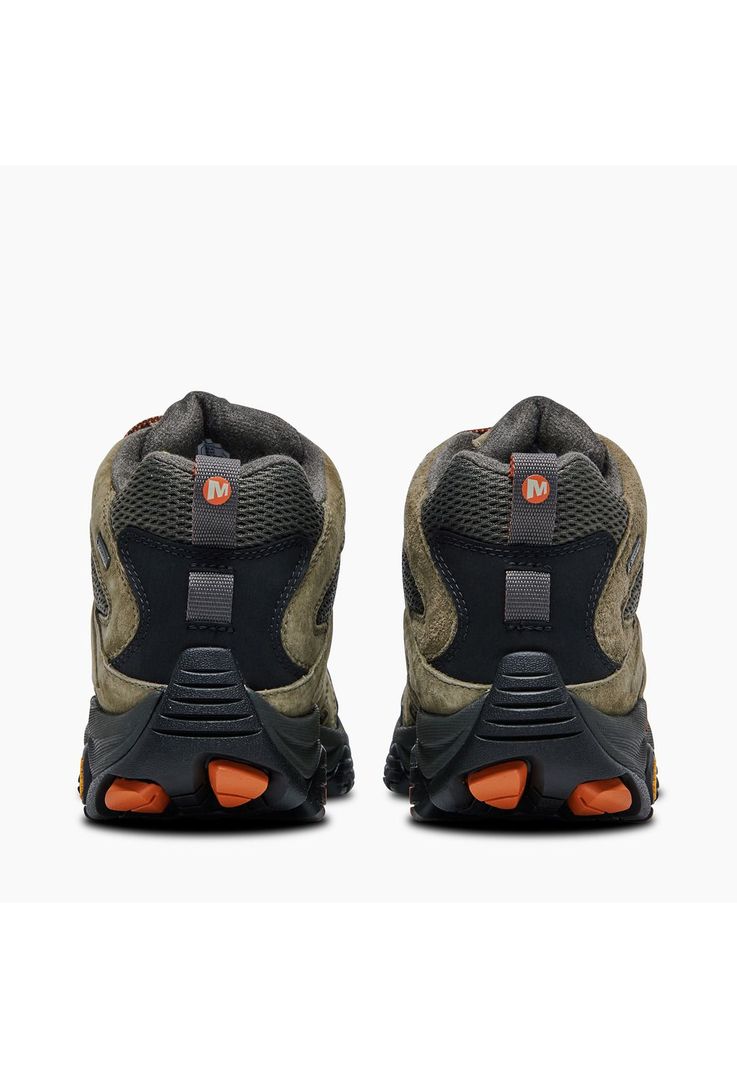Botín impermeable Hombre Moab 3 Mid GTX Oliva-4