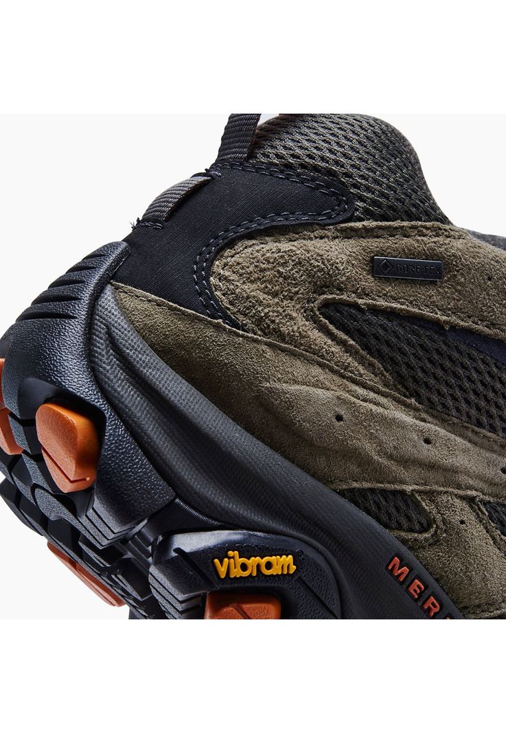 Botín impermeable Hombre Moab 3 Mid GTX Oliva-6